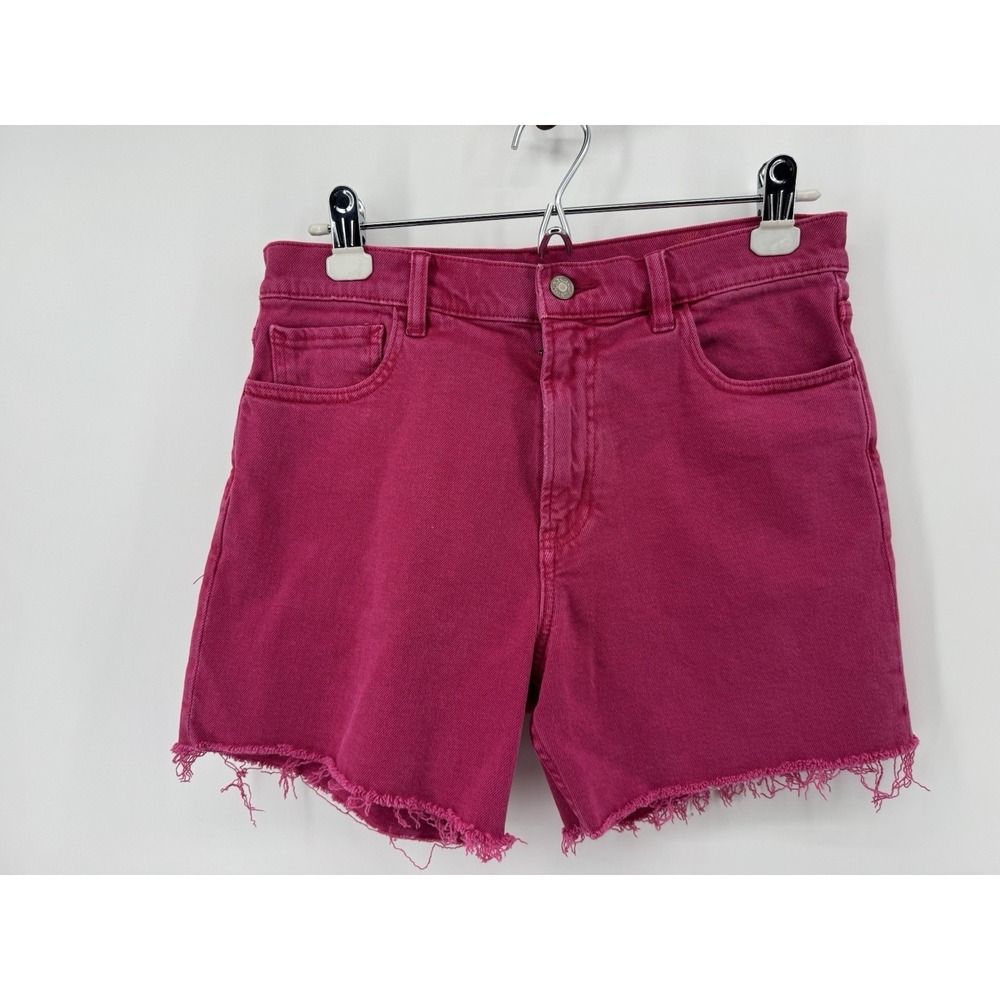 Faherty Womens Sunwashed Pink Raw Hem Shorts Size‎ 27